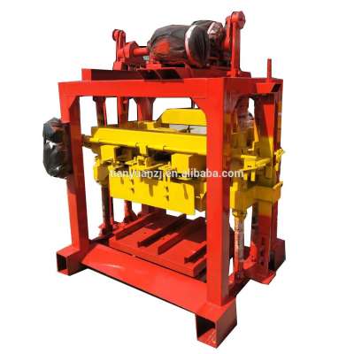 Good Sale concrte block machine QTJ4-40  China brick making machinery